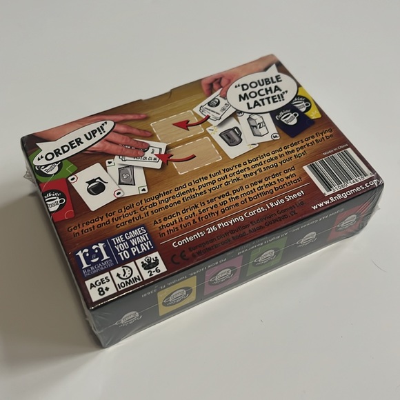 Caffeine Rush Card Game / New Sealed / R&R Games - Picture 4 of 6